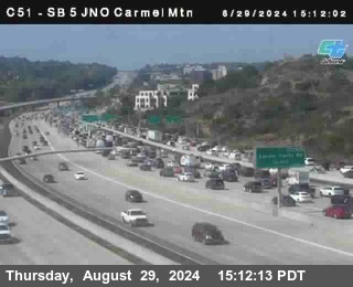 SB 5 at Carmel Mountain Rd.