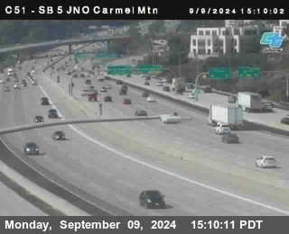 SB 5 at Carmel Mountain Rd.