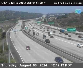 SB 5 at Carmel Mountain Rd.