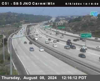 SB 5 at Carmel Mountain Rd.