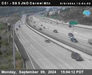 SB 5 at Carmel Mountain Rd.