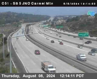 SB 5 at Carmel Mountain Rd.