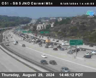 SB 5 at Carmel Mountain Rd.