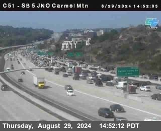 SB 5 at Carmel Mountain Rd.