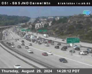 SB 5 at Carmel Mountain Rd.