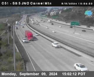 SB 5 at Carmel Mountain Rd.