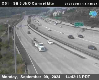 SB 5 at Carmel Mountain Rd.