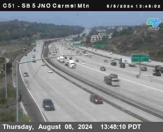 SB 5 at Carmel Mountain Rd.