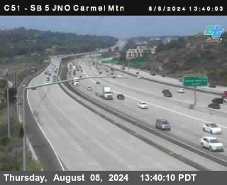 SB 5 at Carmel Mountain Rd.