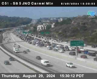 SB 5 at Carmel Mountain Rd.