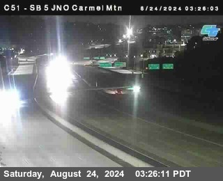 SB 5 at Carmel Mountain Rd.