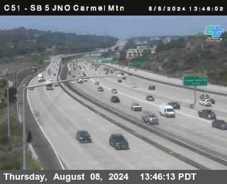 SB 5 at Carmel Mountain Rd.