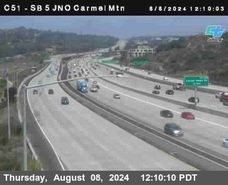 SB 5 at Carmel Mountain Rd.