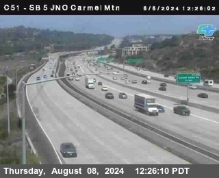 SB 5 at Carmel Mountain Rd.