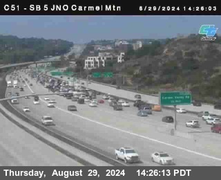 SB 5 at Carmel Mountain Rd.