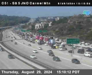 SB 5 at Carmel Mountain Rd.