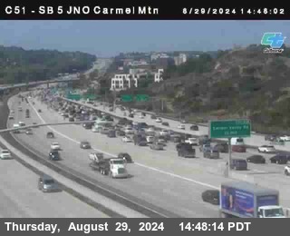 SB 5 at Carmel Mountain Rd.