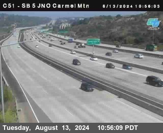 SB 5 at Carmel Mountain Rd.