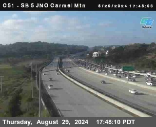 SB 5 at Carmel Mountain Rd.