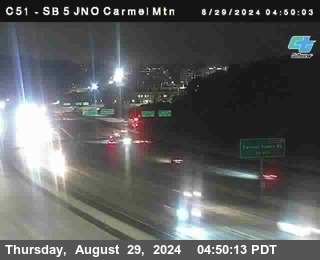 SB 5 at Carmel Mountain Rd.