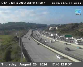 SB 5 at Carmel Mountain Rd.