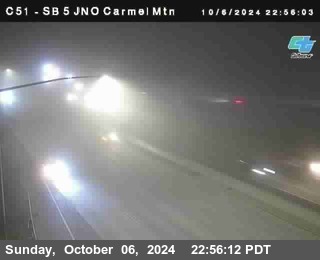 SB 5 at Carmel Mountain Rd.