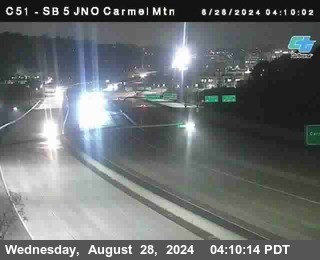 SB 5 at Carmel Mountain Rd.