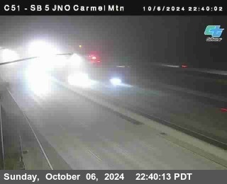 SB 5 at Carmel Mountain Rd.