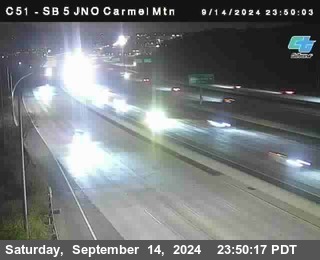 SB 5 at Carmel Mountain Rd.