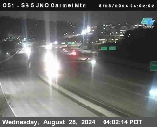 SB 5 at Carmel Mountain Rd.