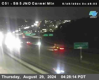 SB 5 at Carmel Mountain Rd.