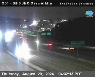 SB 5 at Carmel Mountain Rd.