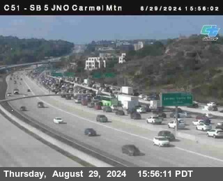 SB 5 at Carmel Mountain Rd.