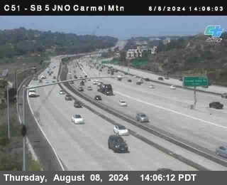 SB 5 at Carmel Mountain Rd.