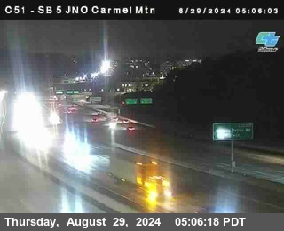 SB 5 at Carmel Mountain Rd.