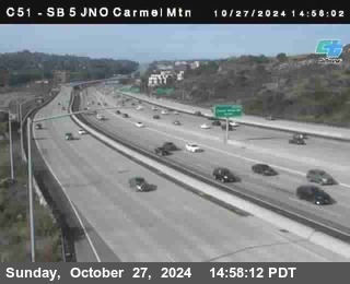 SB 5 at Carmel Mountain Rd.