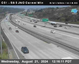 SB 5 at Carmel Mountain Rd.