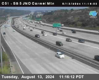 SB 5 at Carmel Mountain Rd.