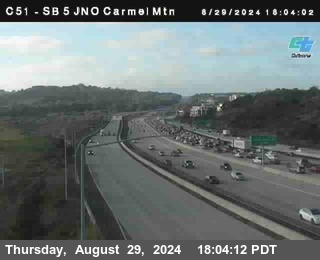 SB 5 at Carmel Mountain Rd.