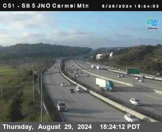 SB 5 at Carmel Mountain Rd.