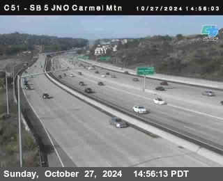 SB 5 at Carmel Mountain Rd.