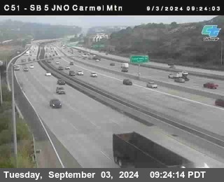 SB 5 at Carmel Mountain Rd.