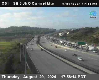 SB 5 at Carmel Mountain Rd.