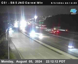 SB 5 at Carmel Mountain Rd.