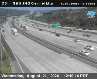 SB 5 at Carmel Mountain Rd.