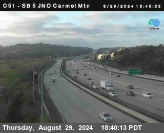 SB 5 at Carmel Mountain Rd.