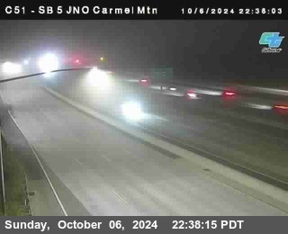 SB 5 at Carmel Mountain Rd.