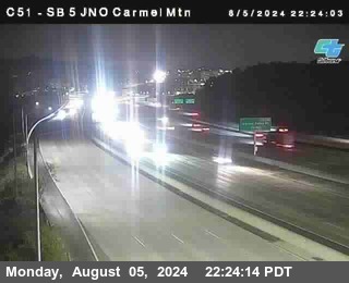 SB 5 at Carmel Mountain Rd.