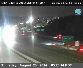 SB 5 at Carmel Mountain Rd.