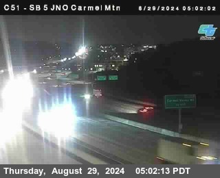 SB 5 at Carmel Mountain Rd.